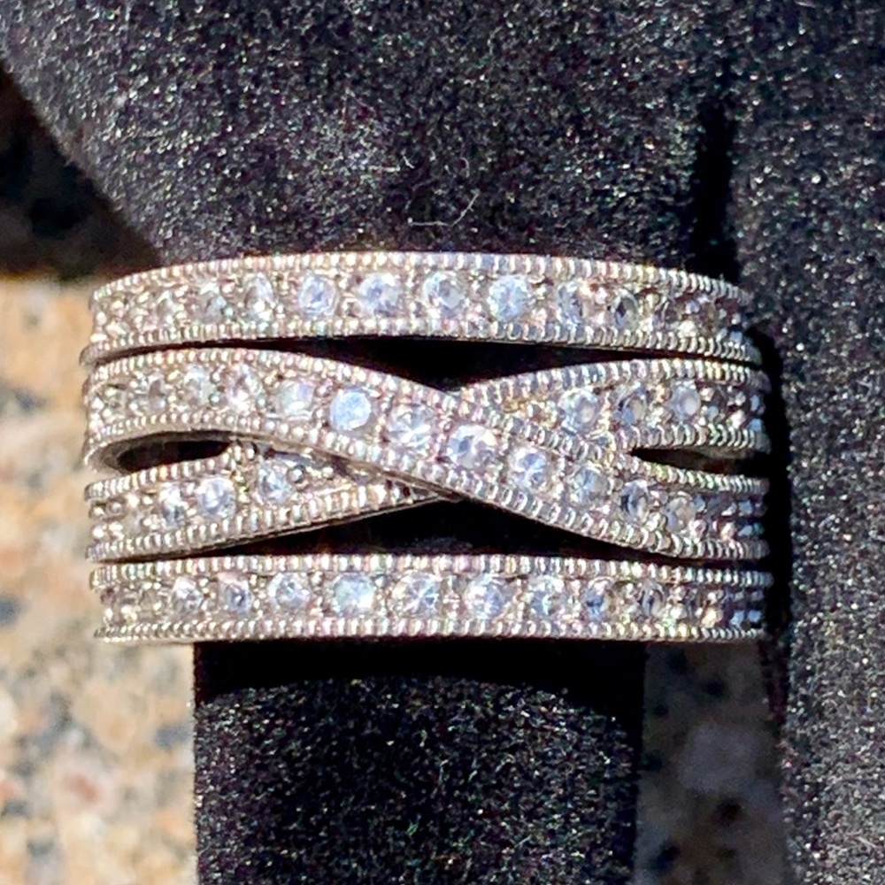 🔥🔥NBW VICTORIA WIECK STERLING SILVER RING🔥🔥 - Picture 2 of 5